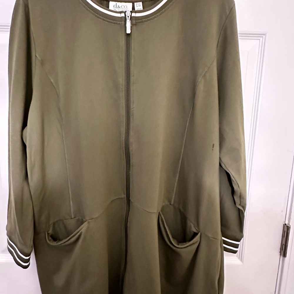 Denim&Co Olive Green Jacket
